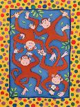 Cheeky Monkeys-Cathy Baxter-Giclee Print