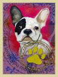 Pink French Bulldog-Cathy Cute-Giclee Print