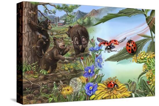 Stretched Canvas Print, , large