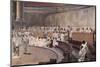 Catiline Plotting to Seize Power in Rome is Denounced in the Senate by Cicero-null-Mounted Photographic Print