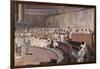 Catiline Plotting to Seize Power in Rome is Denounced in the Senate by Cicero-null-Framed Photographic Print