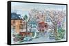 Catlin Ave.-Anthony Butera-Framed Stretched Canvas