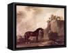 "Cato" and Groom-George Stubbs-Framed Stretched Canvas