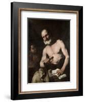 Cato of Utica-Luca Giordano-Framed Giclee Print