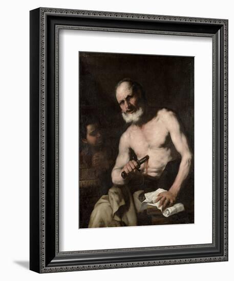 Cato of Utica-Luca Giordano-Framed Giclee Print