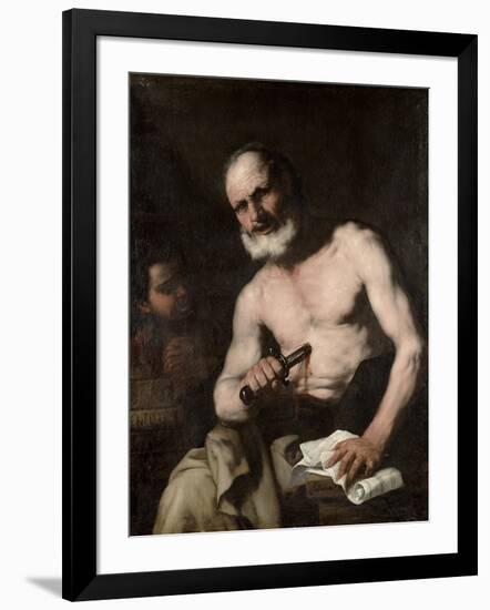 Cato of Utica-Luca Giordano-Framed Giclee Print