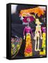 Catrina Doll on Sale for the Day of the Dead Celebration-Terry Eggers-Framed Stretched Canvas