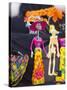 Catrina Doll on Sale for the Day of the Dead Celebration-Terry Eggers-Stretched Canvas