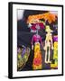 Catrina Doll on Sale for the Day of the Dead Celebration-Terry Eggers-Framed Photographic Print