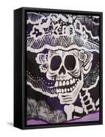 Catrina Skeleton, San Miguel De Allende, Mexico-Merrill Images-Framed Stretched Canvas