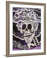 Catrina Skeleton, San Miguel De Allende, Mexico-Merrill Images-Framed Photographic Print