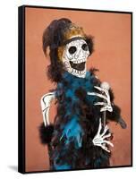 Catrina Skeleton, San Miguel De Allende, Mexico-Merrill Images-Framed Stretched Canvas