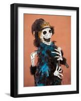 Catrina Skeleton, San Miguel De Allende, Mexico-Merrill Images-Framed Photographic Print