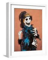 Catrina Skeleton, San Miguel De Allende, Mexico-Merrill Images-Framed Photographic Print