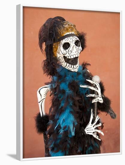 Catrina Skeleton, San Miguel De Allende, Mexico-Merrill Images-Framed Photographic Print