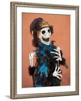 Catrina Skeleton, San Miguel De Allende, Mexico-Merrill Images-Framed Photographic Print