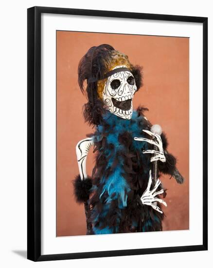 Catrina Skeleton, San Miguel De Allende, Mexico-Merrill Images-Framed Photographic Print