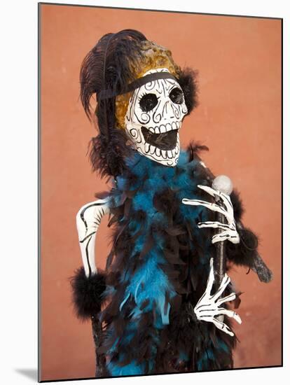 Catrina Skeleton, San Miguel De Allende, Mexico-Merrill Images-Mounted Photographic Print