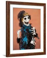 Catrina Skeleton, San Miguel De Allende, Mexico-Merrill Images-Framed Photographic Print