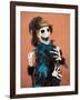 Catrina Skeleton, San Miguel De Allende, Mexico-Merrill Images-Framed Photographic Print