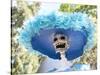 Catrina Skeleton, San Miguel De Allende, Mexico-Merrill Images-Stretched Canvas