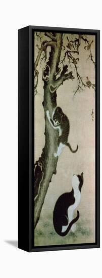 Cats, 17th century-Pyon Sang-Byok-Framed Stretched Canvas