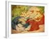 Cats, 1909-10-Franz Marc-Framed Giclee Print