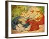 Cats, 1909-10-Franz Marc-Framed Giclee Print