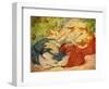 Cats, 1909-10-Franz Marc-Framed Giclee Print