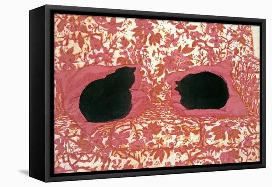 Cats, 1988-Lucy Willis-Framed Stretched Canvas