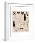 Cats and Dogs, Pet Shop Concept-vesnacvorovic-Framed Art Print