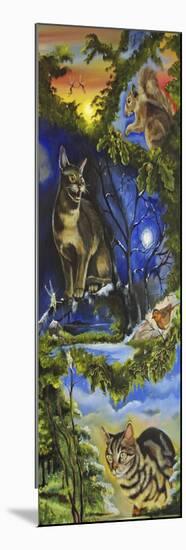 Cats and Fairies Twice as Nice-Sue Clyne-Mounted Giclee Print