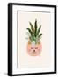 Cats and Plants-Annie Bailey Art-Framed Art Print