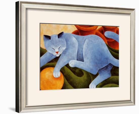 Cats and Pots-Kate Holmes-Framed Art Print