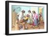 Cats at the Dentist-null-Framed Art Print