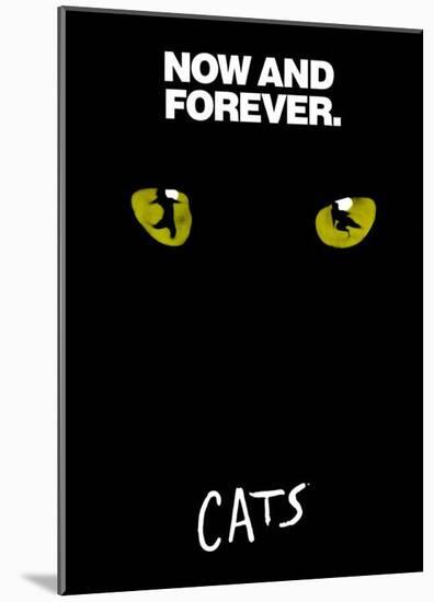 Cats - Broadway Poster , 1982-null-Mounted Poster