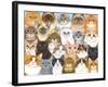 Cats Collage-Tomoyo Pitcher-Framed Giclee Print