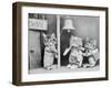 Cats Going to School-null-Framed Photographic Print