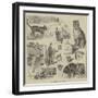 Cats' Home at Battersea-Louis Wain-Framed Giclee Print
