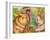 Cats in a Garden-Louis Wain-Framed Giclee Print