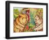 Cats in a Garden-Louis Wain-Framed Giclee Print