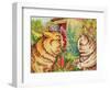 Cats in a Garden-Louis Wain-Framed Giclee Print