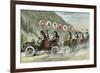 Cats in Cars, Catskill Mountains, New York-null-Framed Premium Giclee Print