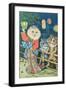 Cats in Japan-Louis Wain-Framed Giclee Print