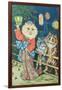 Cats in Japan-Louis Wain-Framed Giclee Print