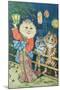 Cats in Japan-Louis Wain-Mounted Giclee Print