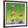 Cats Land on their Feet-Peter Adderley-Framed Art Print