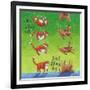 Cats Land on their Feet-Peter Adderley-Framed Art Print