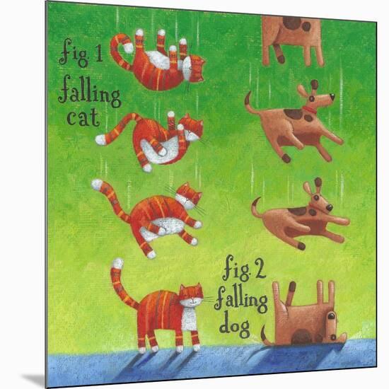 Cats Land on their Feet-Peter Adderley-Mounted Art Print