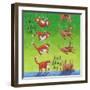 Cats Land on their Feet-Peter Adderley-Framed Art Print